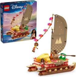 LEGO Disney Princess Aventură cu canoea a Vaianei