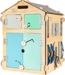BusyKids activity board căsuță mint