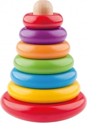 Piramidă pliabilă colorată