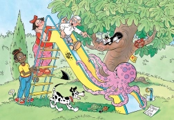 Puzzle JUMBO Tobogan Alunecos pentru copii - 150 piese