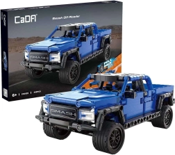 CaDA vehicul off-road albastru Smash Off-Roader cu mecanism pull-back