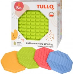 Octogonuri senzoriale diverse texturi 4 buc