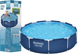 Piscină de grădină cu construcție 306 cm x 76 cm Bestway