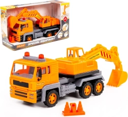 excavator cu lumină pentru copii