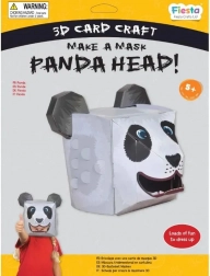Fiesta Crafts Set creativ mască 3D panda