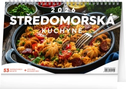 Calendar de birou Bucătăria Mediteraneană 2026