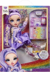Păpușa Rainbow High Sparkle & Shine Viola cu păr mov