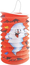 Lampion de Halloween cu fantomă, 15 cm