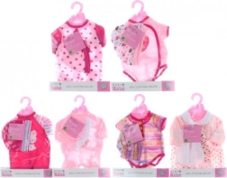 Hăinuțe pentru păpuși 40–45 cm BABY ROSE pe umeraș