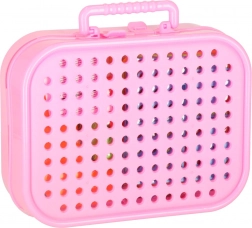 Mozaic creativ în valiză cu șurubelniță electrică – set de construcție pentru copii – Unicorn