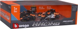 bburago 1:43 race formula f1 4-pack – mclaren f1 team mcl38 (2024) lando norris și oscar piastri