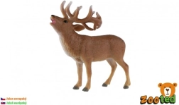 Figurină din plastic cerb european 13 cm