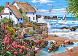 Puzzle Cabană pe coastă 1000 de piese