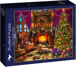 Puzzle Bluebird „Cameră de Crăciun confortabilă” 1000 de piese