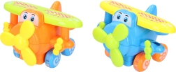 Avion cu mecanism inerțial pentru copii 12 cm
