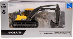 mini excavator volvo ec140e pe șenile – model metalic newray