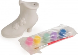 Set creativ Pușculiță pantof de colorat