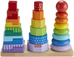 Turn de sortare din lemn FISHER-PRICE pentru copii mici