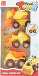 Set de vehicule de construcții pentru cei mici