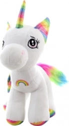 Unicorn din pluș 20 cm – prieten curcubeu pentru copii