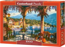 Puzzle 1500 piese Verandă mediteraneană