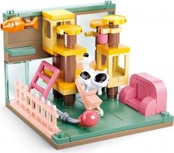 Sluban Mini Constructie Colț pentru pisici