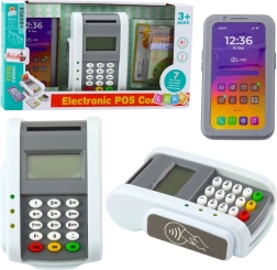 Terminal de plată pentru copii cu telefon și card, cu lumini și sunete