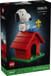 LEGO Ideas Peanuts Căsuța lui Snoopy