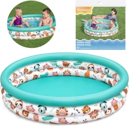 Piscină gonflabilă pentru copii Safari Animăluțe 122 cm