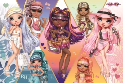 Puzzle 160 piese Rainbow High Prietene Vesele