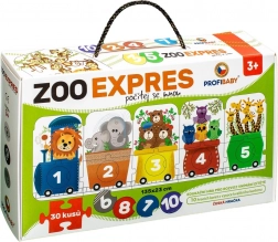 Puzzle ZOO Expres - Numără cu mine 30 de piese