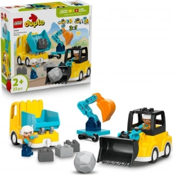 LEGO DUPLO vehicule pe șantier 3 în 1