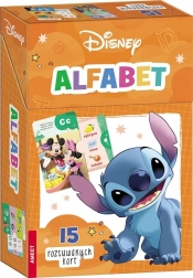 Disney mix – carduri cu alfabet cu elemente glisante
