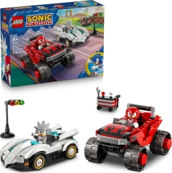 LEGO Sonic the Hedgehog – Mașina lui Silver vs. camionul monstru al lui Knuckles