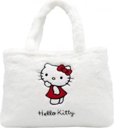 Geantă din pluș mare Hello Kitty