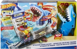 Hot Wheels City port – atacul rechinului set de joacă