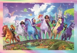 Puzzle Academia Unicorni 104 piese CLEMENTONI
