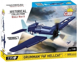Set de construcție avion GRUMMAN F6F HELLCAT 1:48 (235 piese)