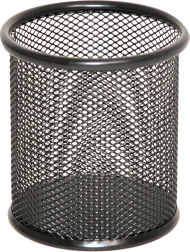 Suport negru pentru creioane de birou