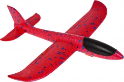 Planor din spumă cu catapultă manuală – Roșu