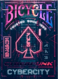 Cărți de Joc Bicycle Cyberpunk Cyber City