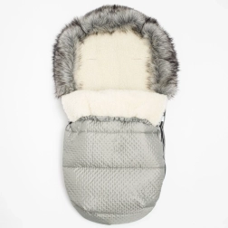 Sac de iarnă New Baby Lux Wool gri