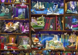 Puzzle Biblioteca aventurilor 3000 de piese