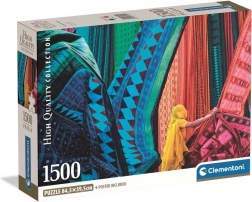 Clementoni puzzle țesături fluturânde 1500 piese