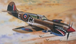 Model de avion Curtiss P-40K Kittyhawk Mk. III 1/72