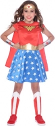 Costum pentru copii Wonder Woman pentru copii de 8-10 ani