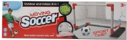 Set fotbalistic cu poartă mobilă și efecte sonore