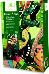 Stick & Fun - mică mozaică dinozauri