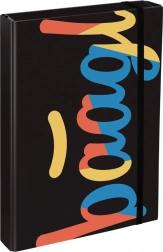 Mape pentru caiete școlare format A4 Jumbo cu motiv Logo Mix