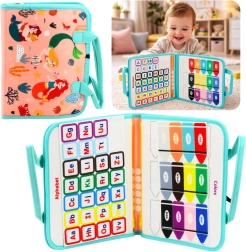 Cărticică educativă senzorială din fetru cu sirene